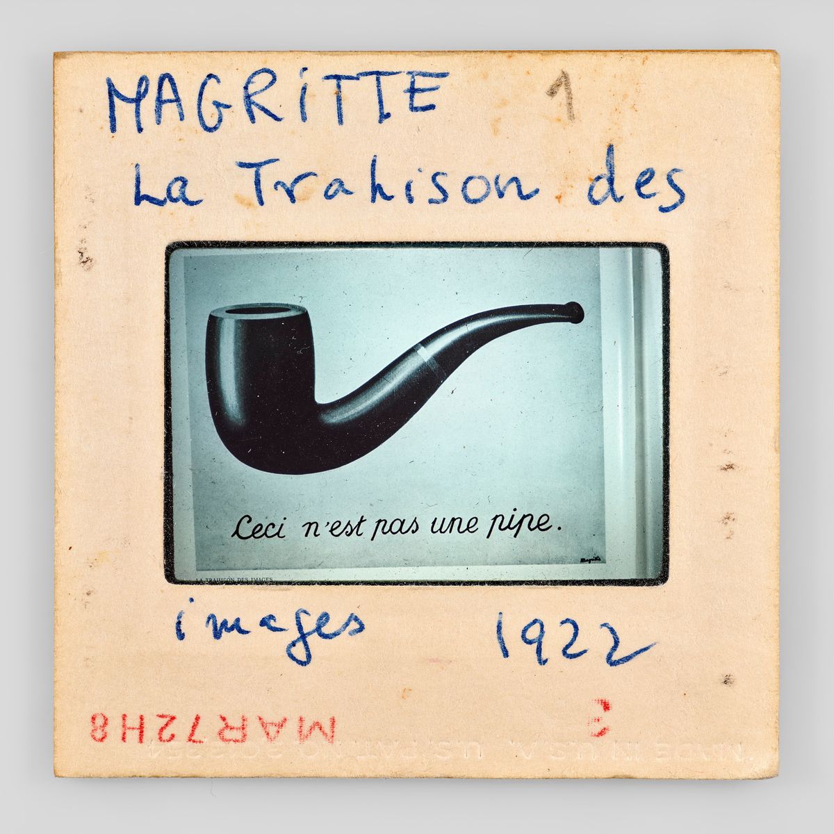 Magritte La Trahison Des Images Made In U S A U S Pat No