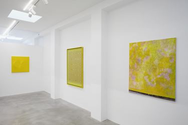 Exhibition view: In the matter of color, Dep Art Gallery, Milan (20 May–31 July 2020). Courtesy Dep Art Gallery. 