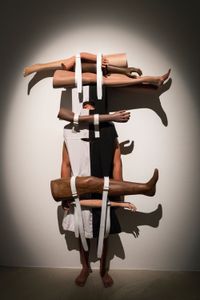 Opposite Heads I by Mella Jaarsma contemporary artwork sculpture