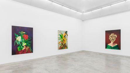Exhibition view: Ewa Juszkiewicz, Bloom, and Ever Springing Shade, Almine Rech, Paris (2021). Courtesy the Artist and Almine Rech. Photo: Nicolas Brasseur.