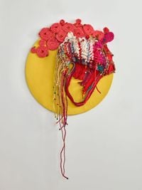 Breathing Flowers by Aluaiy Kaumakan contemporary artwork textile