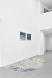 Exhibition view: Catherine Bolle, Eaux Nomades, 2021, Lausanne (10 September–23 October 2021). Courtesy Fabienne Levy.