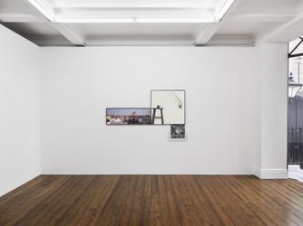 Exhibition view: John Baldessari, Ahmedabad 1992, Sprüth Magers, London (31 May–27 July 2024). Courtesy Estate of John Baldessari © 2024, John Baldessari Family Foundation and Sprüth Magers. Photo: Ben Westoby.