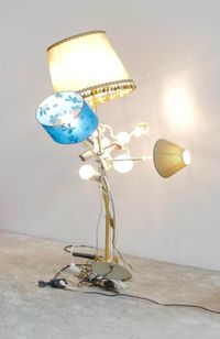 Lampy by Justin Lieberman contemporary artwork mixed media