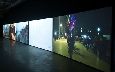 Exhibition view: Chen Qiulin, The Empty City, A Thousand Plateaus Art Space, Chengdu (20 September–30 November 2014). Courtesy A Thousand Plateaus Art Space.