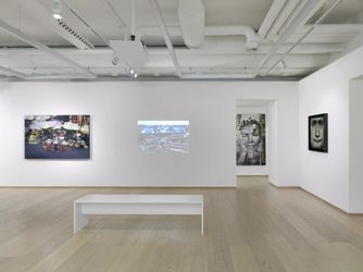 Exhibition view: JR, Women, Pace Gallery, West 25th Street, New York (25 May–18 July 2023). Courtesy Pace Gallery.