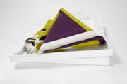 Folded Purple/Green by Lynne Eastaway contemporary artwork 3