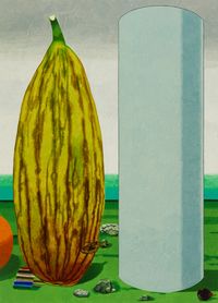 From Fruit to Column by Hyunsun Jeon contemporary artwork painting, works on paper