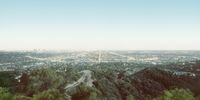 Sunset Boulevard, Los Angeles, # (Griffith Park Panorama) by Francesco Jodice contemporary artwork photography