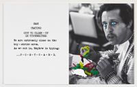 Scene ( ) / Take ( ) : We are extremely close by John Baldessari contemporary artwork mixed media
