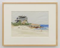 (House by the Sea) by Edward Hopper contemporary artwork painting, works on paper, drawing