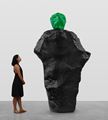 green black monk by Ugo Rondinone contemporary artwork 1