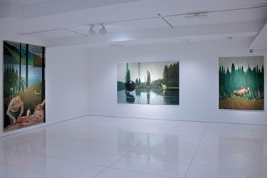 Exhibition view: Group exhibition, Landing Point, ARARIO Gallery, Seoul (10 January–17 February 2024). Courtesy ARARIO Gallery.