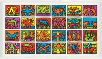 Retrospect by Keith Haring contemporary artwork print