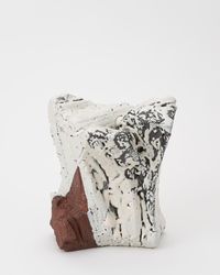 Byakko by Miwa Kyusetsu XIII contemporary artwork mixed media, ceramics