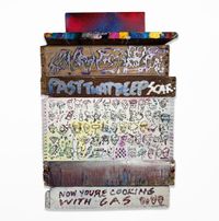 Survival Marker #7 (Cooking with GAS) by Gregory Siff contemporary artwork painting