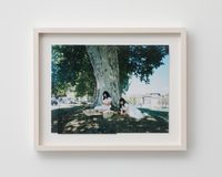reading under the tree/vevey/switzerland/2018 by fumiko imano contemporary artwork photography, print