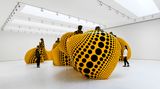Contemporary art exhibition, Yayoi Kusama, I Spend Each Day Embracing Flowers at 519, 525 & 533 West 19th Street, New York, USA