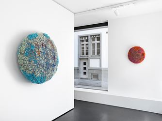 Exhibition view: Group Exhibition, Patterns, Anne Mosseri-Marlio Galerie, Basel (14 December 2019–28 February 2020). Courtesy Anne Mosseri-Marlio Galerie. Photo: Serge Hasenböhler.