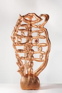 Sylvan body (copper) by Caroline Rothwell contemporary artwork sculpture