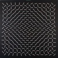 Secuencias en rotación en blanco y negro by Julio Le Parc contemporary artwork painting, works on paper