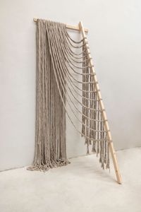 Sway and fall No. 1 by Afra Al Dhaheri contemporary artwork sculpture