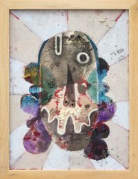 Head 11 by Luis Lorenzana contemporary artwork painting, works on paper