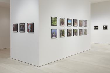 Exhibition view: Lucas Samaras, Me, Myself, and..., Pace Gallery, New York (17 January–22 February 2020). © Lucas Samaras. Courtesy Pace Gallery.