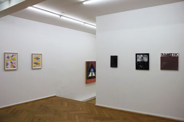 Exhibition view: visual semiotics, Bernhard Knaus Fine Art, Frankfurt (7 November 2019–1 February 2020). Courtesy Bernhard Knaus Fine Art.