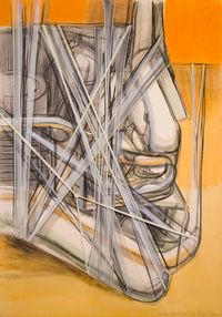 Untitled, from the Hoboken Autobody Series (No.694) by Francis Hines contemporary artwork painting, works on paper, drawing