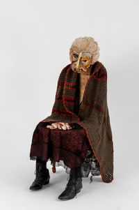 Old Lady by Jann Haworth contemporary artwork sculpture