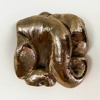 bronze II (inside out) by Sam Harrison contemporary artwork sculpture