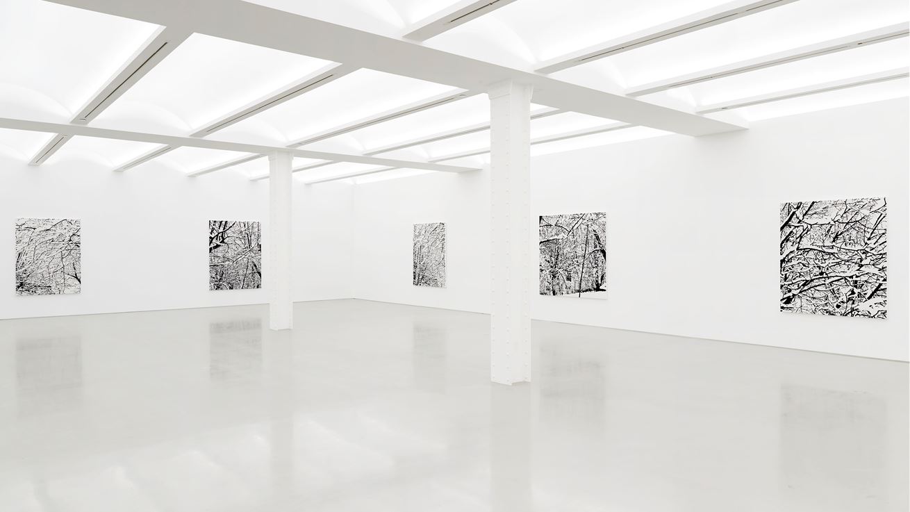 Farhad Moshiri, 'Snow Forest' at Perrotin, New York, United States