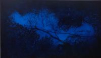 blue shade by Xie Fan contemporary artwork painting