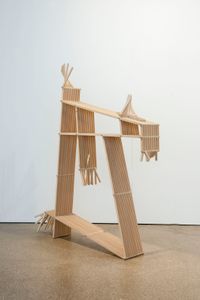 Death of Tarelkin / Dr. by Tobias Putrih contemporary artwork sculpture