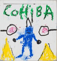 Little Cohiba Blue Man Box by Harmony Korine contemporary artwork works on paper