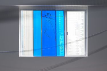 Exhibition view: Aki Sasamoto, Sounding Lines, Para Site, Hong Kong (16 March–28 July 2024). Courtesy Para Site. Photo: Felix S.C. Wong.