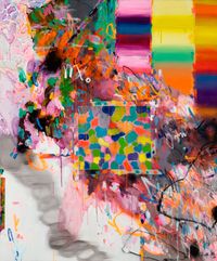 Rainbow by Yang Shu contemporary artwork painting