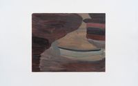 Untitled [Beached Boat] by Frank Walter contemporary artwork painting, works on paper