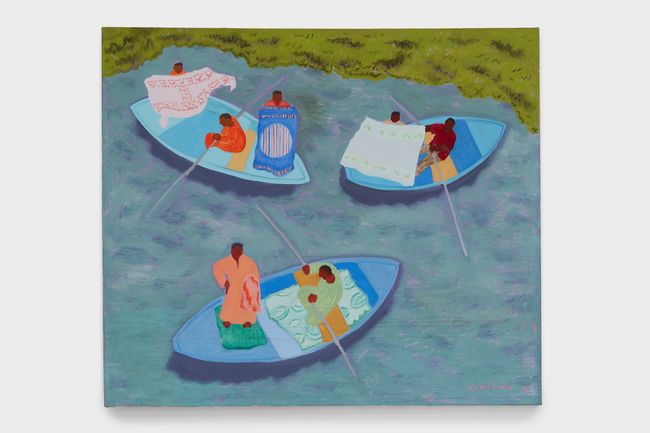 Floating Salesmen by March Avery contemporary artwork