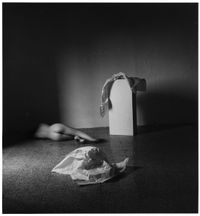 Untitled by Francesca Woodman contemporary artwork photography