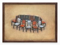 Fellowship Chairs by Eric McHenry contemporary artwork painting