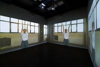 14 Kinds of Exercise with Endurance by Chen-Wei Lee contemporary artwork installation, moving image