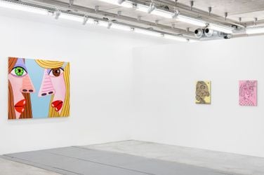 Exhibition view: Brian Calvin, More, Almine Rech, Brussels (27 Aril–28 May 2022). Courtesy Almine Rech. 