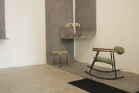 Loulou (rocking chair) by david/nicolas contemporary artwork sculpture
