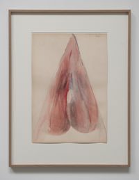 Met tere huid by Berlinde De Bruyckere contemporary artwork painting, works on paper, drawing