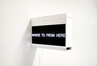 WHERE TO FROM HERE. by Elisabeth Pointon contemporary artwork sculpture