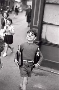 Rue Mouffetard, Paris by Henri Cartier-Bresson contemporary artwork photography