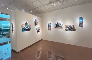 Exhibition view: Joe Iurato, The Story Goes, Gin Huang Gallery, Taichung City (25 June–22July 2022). Courtesy Gin Huang Gallery.