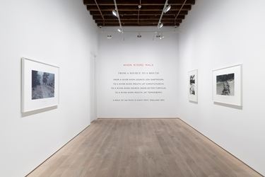 Installation view of Richard Long at Lisson Gallery, Shanghai, 20 September - 26 October 2019. Courtesy Lisson Gallery.